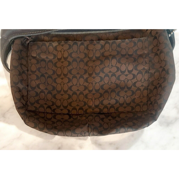 Vintage Coach Black Leather Ergo Hobo Shoulder Bag Handbag Purse 9219 - Picture 11 of 12